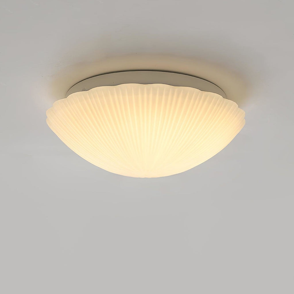 Modern Glass Flush Mount Ceiling Light — Ashbury Home & Living