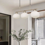 Modern Glass Pendant Light With Tri-Colour LED Glow — Ashbury Home & Living