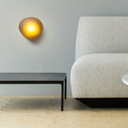 Modern Glass Wall Light With Warm Glass Shades — Ashbury Home & Living