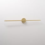 Minimalist Metal Linear Wall Light With Warm LED Glow — Ashbury Home & Living