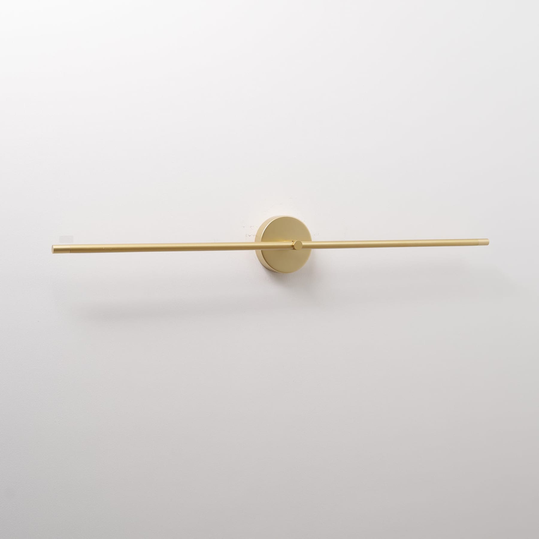 Minimalist Metal Linear Wall Light With Warm LED Glow — Ashbury Home & Living