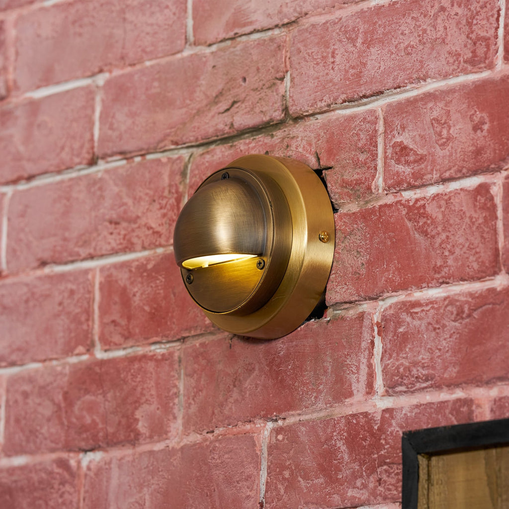 Contemporary Copper Wall Light With Dimmable Tri-Colour Glow — Ashbury Home & Living