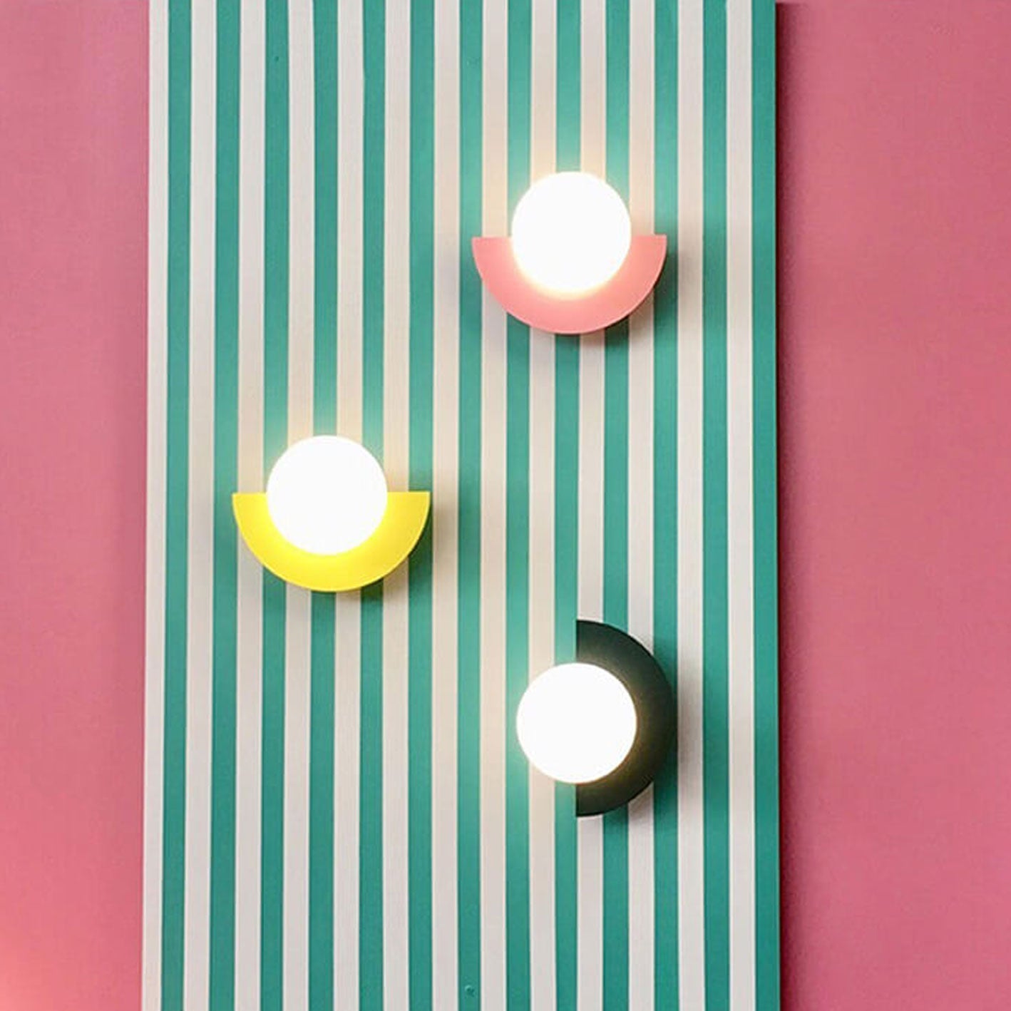 Modern Metal Wall Light With Selectable LED Glow — Ashbury Home & Living