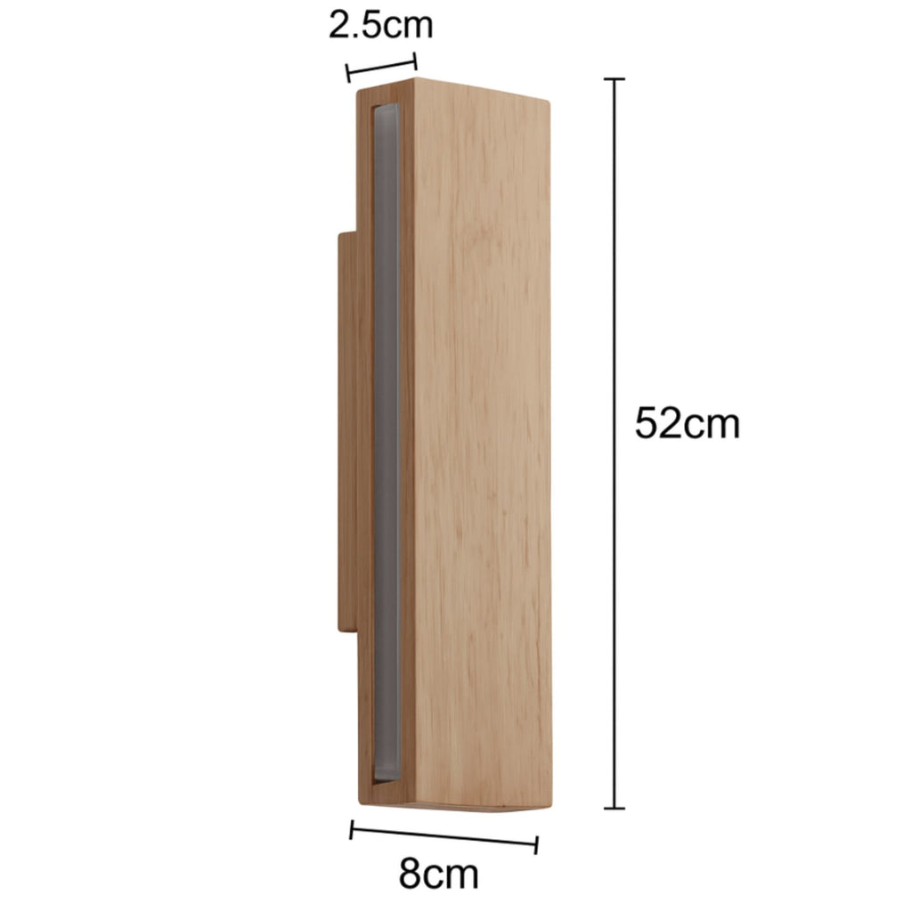 Modern Wood Wall Light for Living Room and Bedroom — Ashbury Home & Living