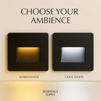 Minimalist Matte Plastic Wall Light for Hallway and Bedroom — Ashbury Home & Living