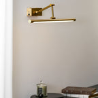Contemporary Wrought Iron Wall Light With USB Power for Living Room — Ashbury Home & Living