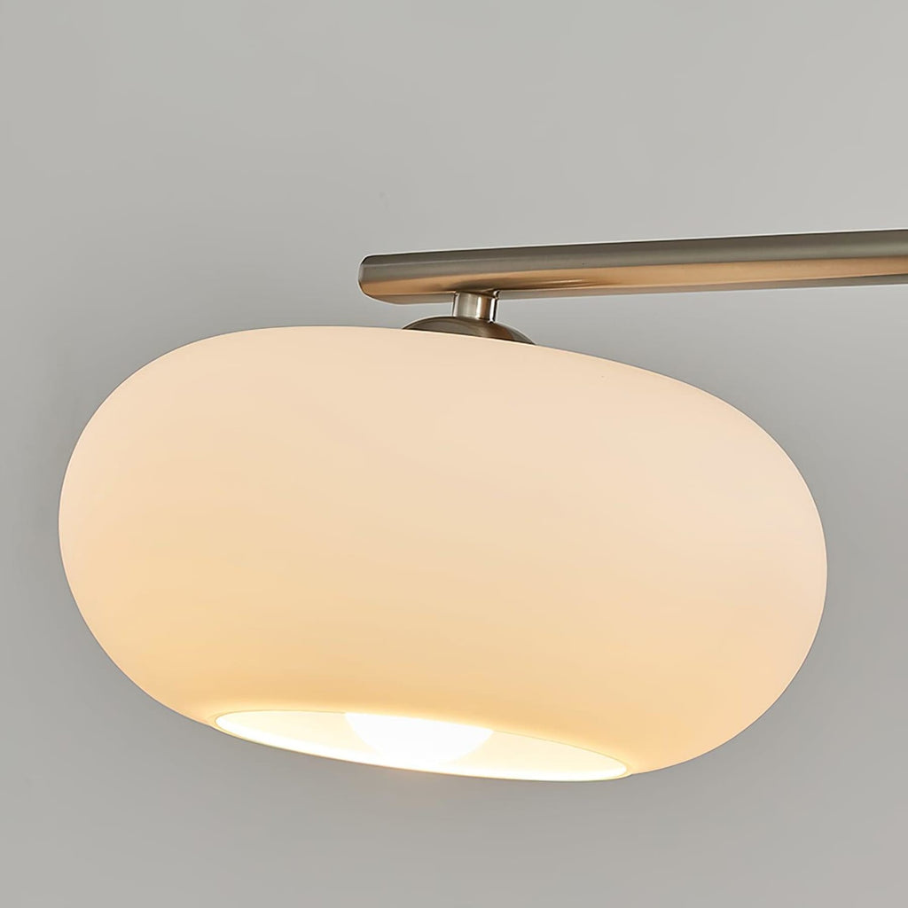 Modern Glass Pendant Light With Tri-Colour LED Glow — Ashbury Home & Living