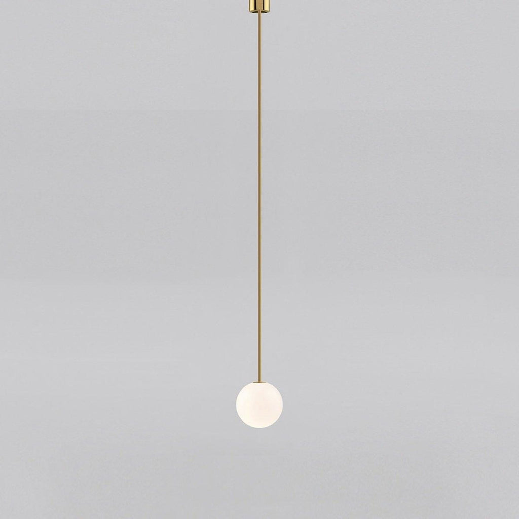 Modern Glass Pendant Light With Integrated LED for Dining Room — Ashbury Home & Living