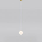 Modern Glass Pendant Light With Integrated LED for Dining Room — Ashbury Home & Living