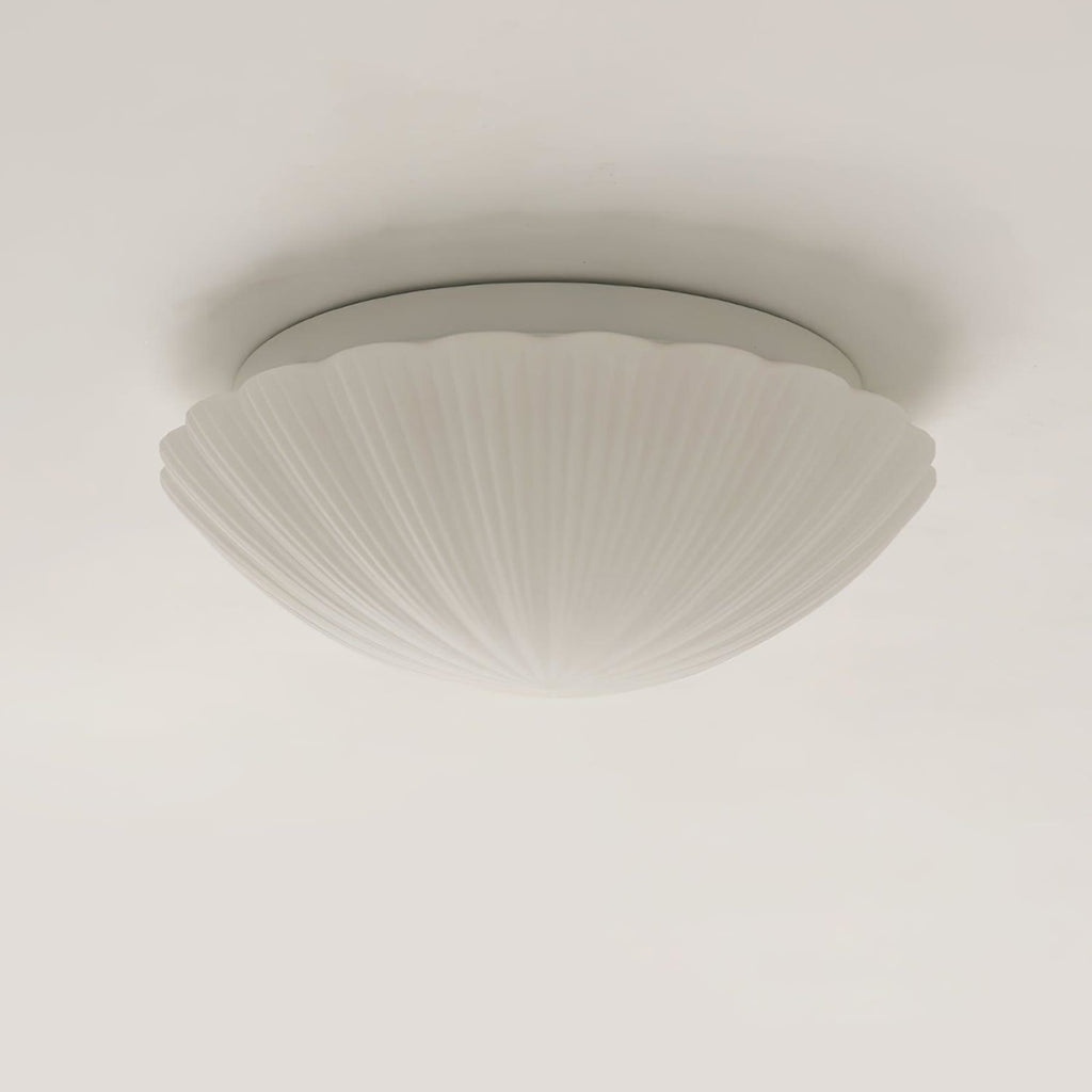 Modern Glass Flush Mount Ceiling Light — Ashbury Home & Living