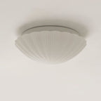 Modern Glass Flush Mount Ceiling Light — Ashbury Home & Living