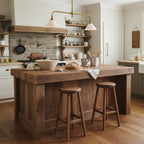 Modern Brass Pendant Light With Ceramic Shades for Dining Room — Ashbury Home & Living