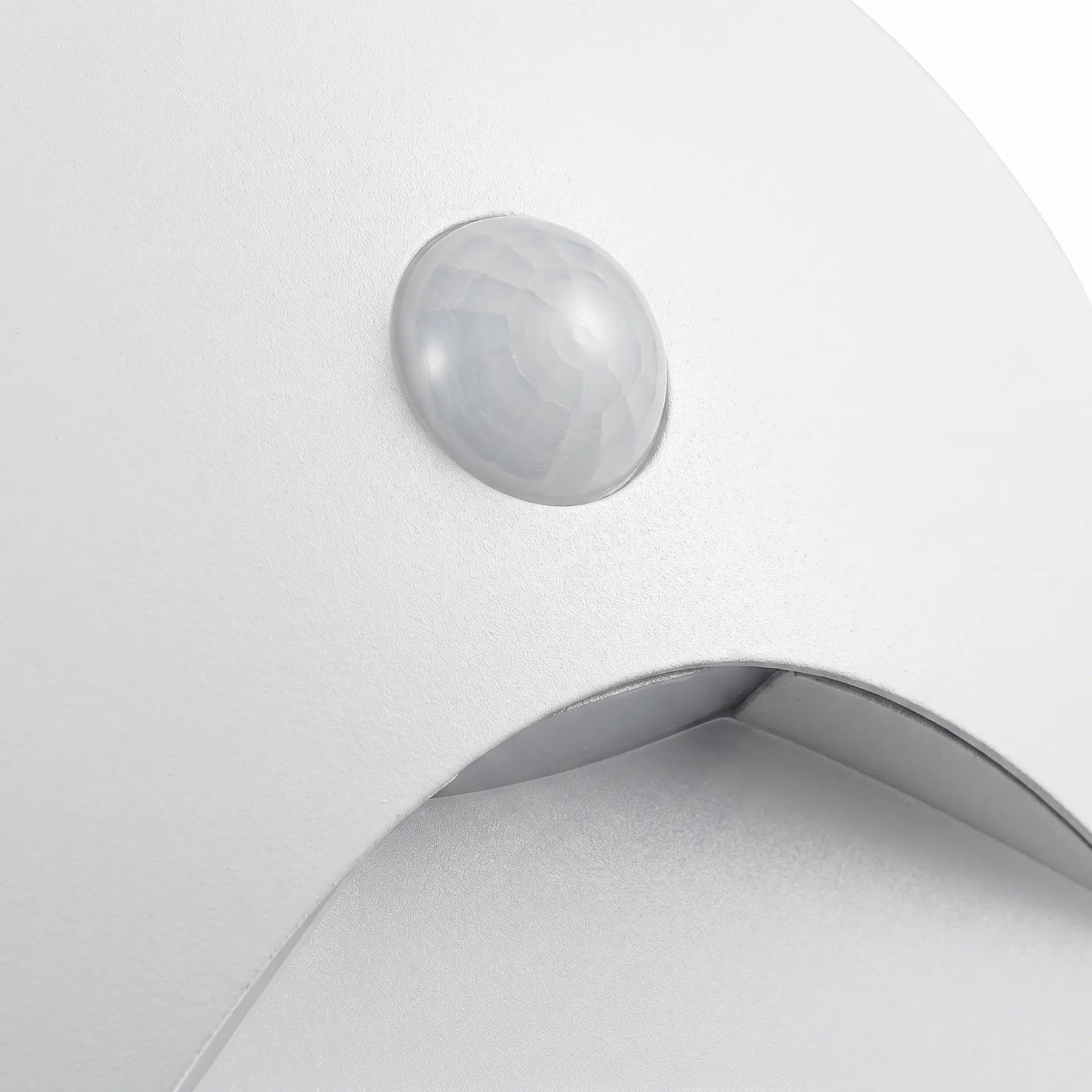 Contemporary Matte Metal Wall Light With Motion Sensor Option for Hallways — Ashbury Home & Living