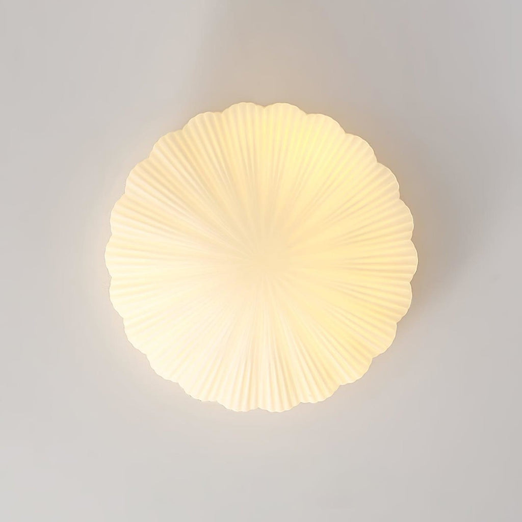 Modern Glass Flush Mount Ceiling Light — Ashbury Home & Living
