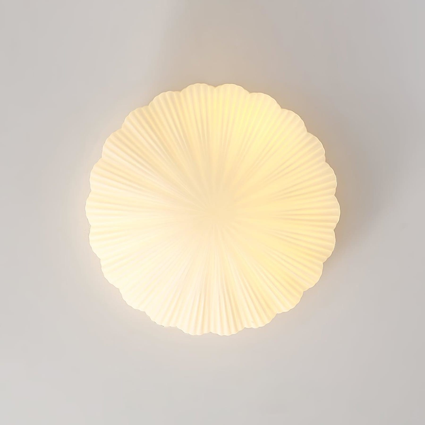 Modern Glass Flush Mount Ceiling Light — Ashbury Home & Living