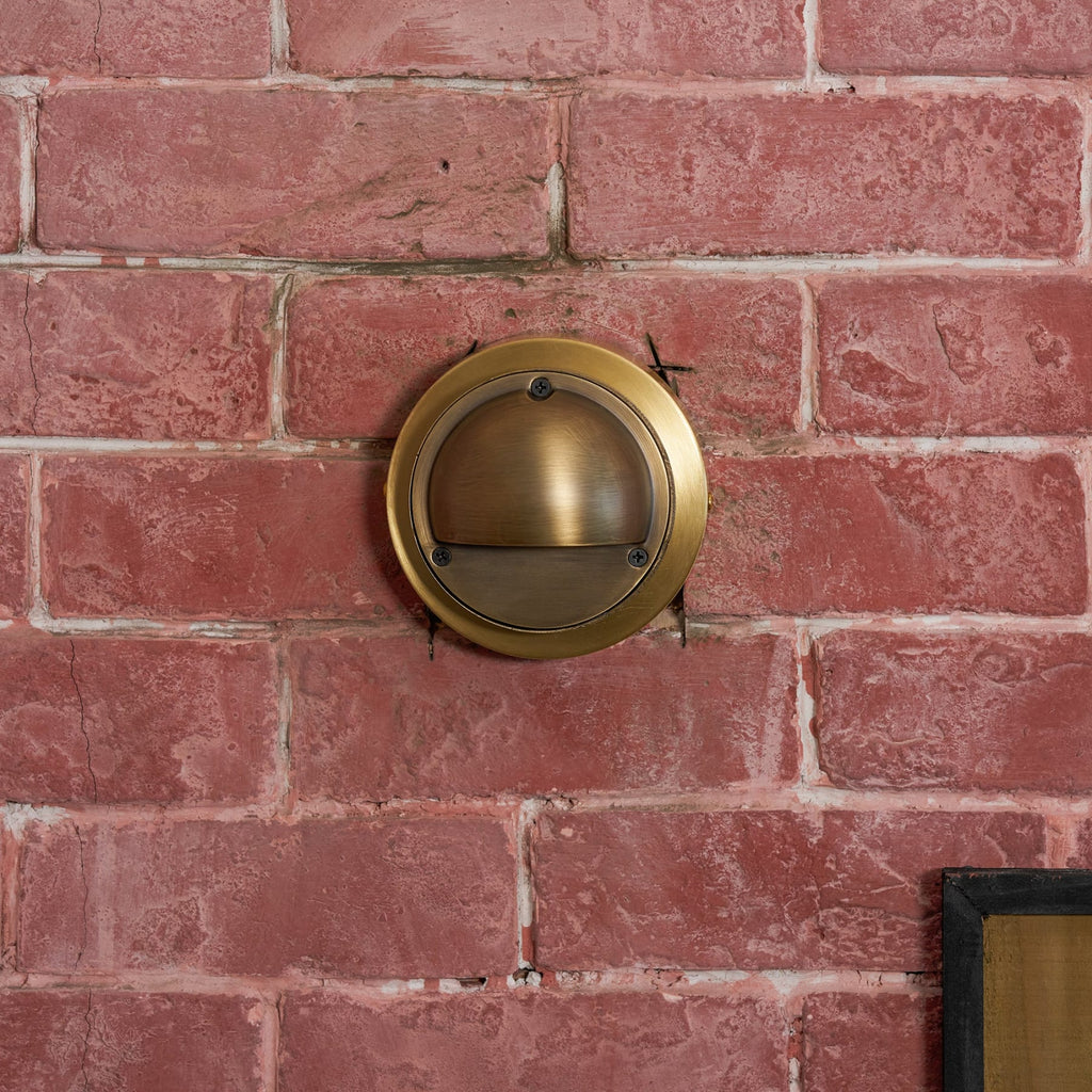 Contemporary Copper Wall Light With Dimmable Tri-Colour Glow — Ashbury Home & Living
