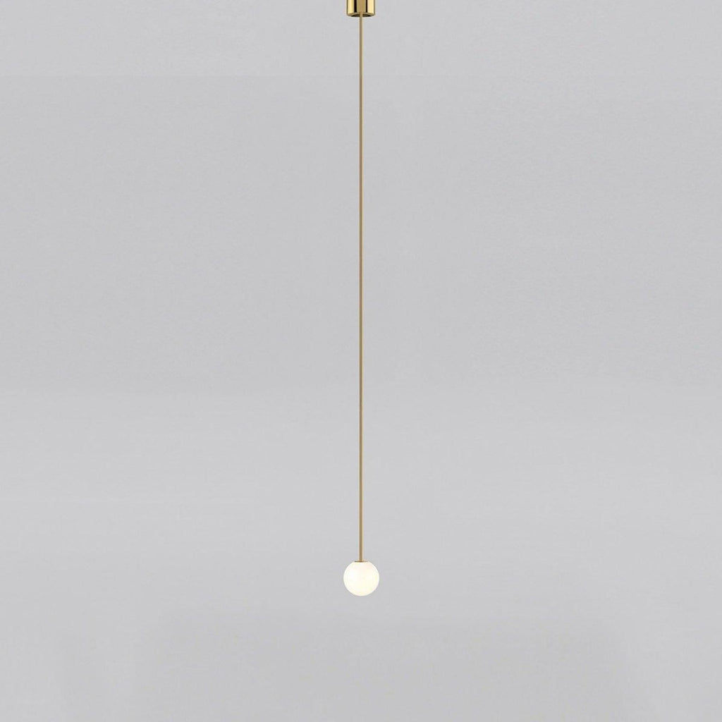 Modern Glass Pendant Light With Integrated LED for Dining Room — Ashbury Home & Living