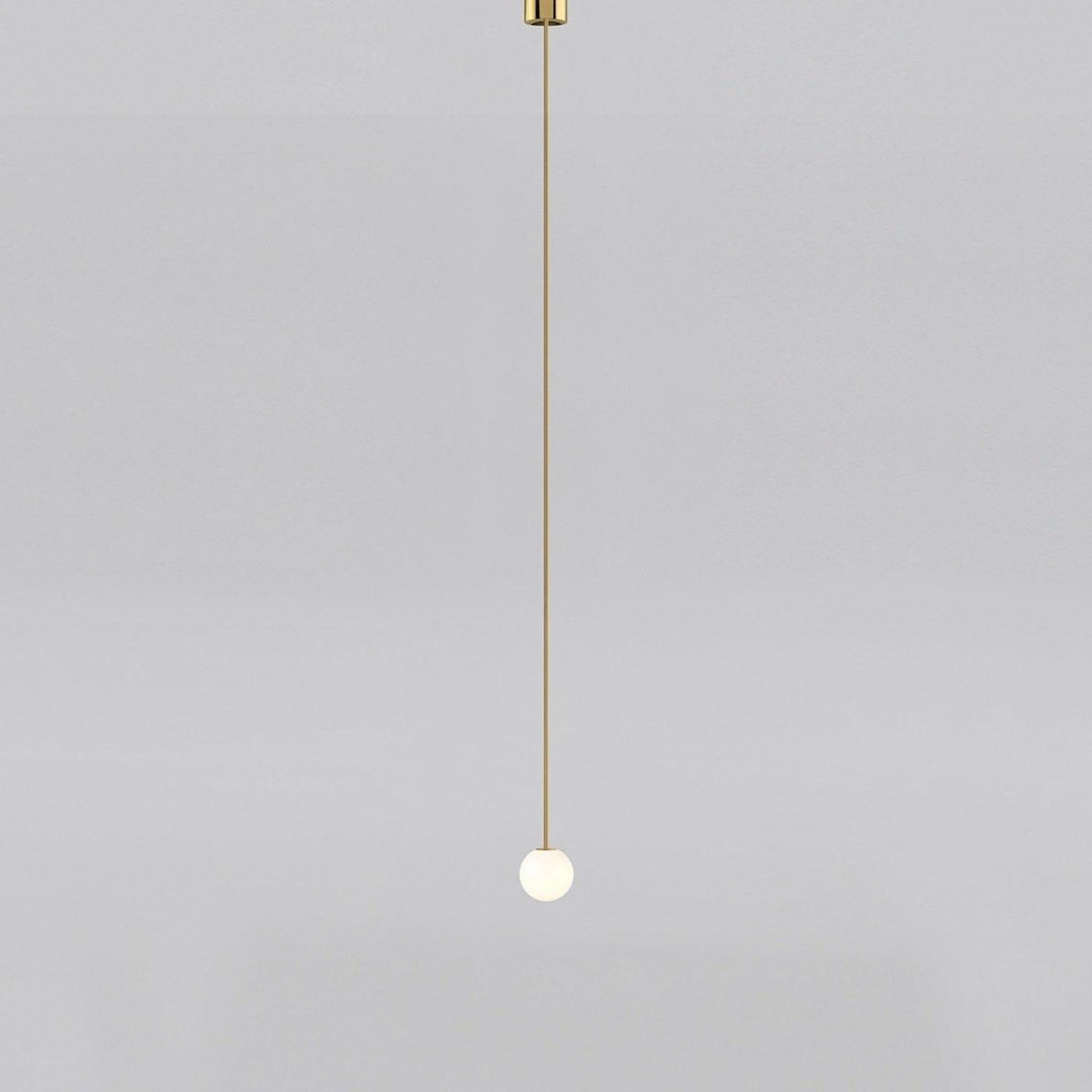 Modern Glass Pendant Light With Integrated LED for Dining Room — Ashbury Home & Living