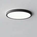 Minimalist Iron Flush Mount Ceiling Light With Slim Low-Profile Design — Ashbury Home & Living