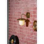 Contemporary Brass Wall Light for Living Room and Bedroom — Ashbury Home & Living