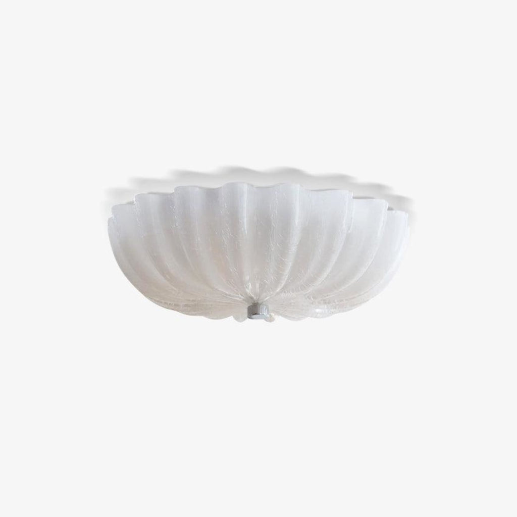 Vintage Glass Flush Mount Ceiling Light for Living Room — Ashbury Home & Living