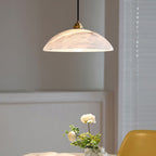 Modern Marble and Copper Pendant Light for Dining Room — Ashbury Home & Living