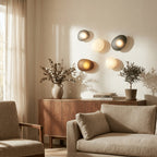 Modern Glass Wall Light With Warm Glass Shades — Ashbury Home & Living