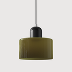 Bauhaus Glass E27 Pendant Light for Kitchen
