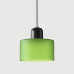 Bauhaus Glass E27 Pendant Light for Kitchen