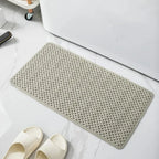 Non-Slip Bathtub Mat with Suction Cups Quick Drying Rubber Bath Mat Anti-Slip Shower Mat for Bathtub Safety for Elderly and Children