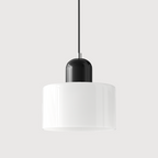 Bauhaus Glass E27 Pendant Light for Kitchen