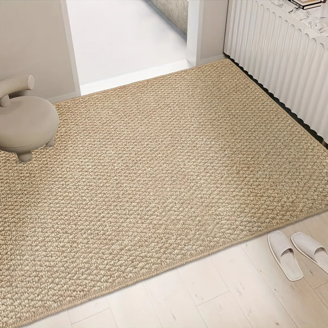 Indoor Doormat Woven Scandinavian Entrance Mat Water Resistant Machine Washable Polypropylene Door Mat for Hallway | Kitchen and Utility Room