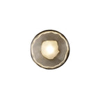 Nordic Ripple Glass Wall Light LED Light With Double Round Shade