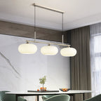 Modern Glass Pendant Light With Tri-Colour LED Glow — Ashbury Home & Living