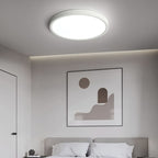 Minimalist Iron Flush Mount Ceiling Light With Slim Low-Profile Design — Ashbury Home & Living