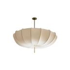 Modern Fabric Pendant Light With Drum Shade