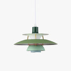 Scandinavian Metal Pendant Light With Adjustable Angle for Dining Room in Shades of Green — Ashbury Home & Living