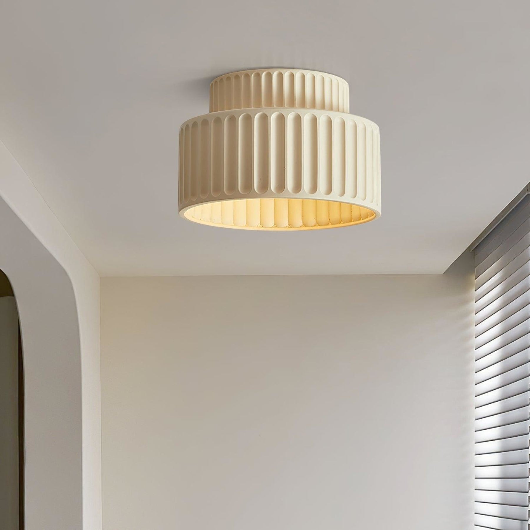 Modern Semi-Flush Ceiling Light for Living Room and Bedroom — Ashbury Home & Living