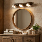 Modern Travertine Wall Light With Warm LED Glow for Living Room — Ashbury Home & Living