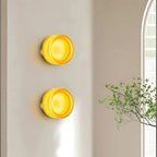 Modern Glass Wall Light With Adjustable LED Glow — Ashbury Home & Living