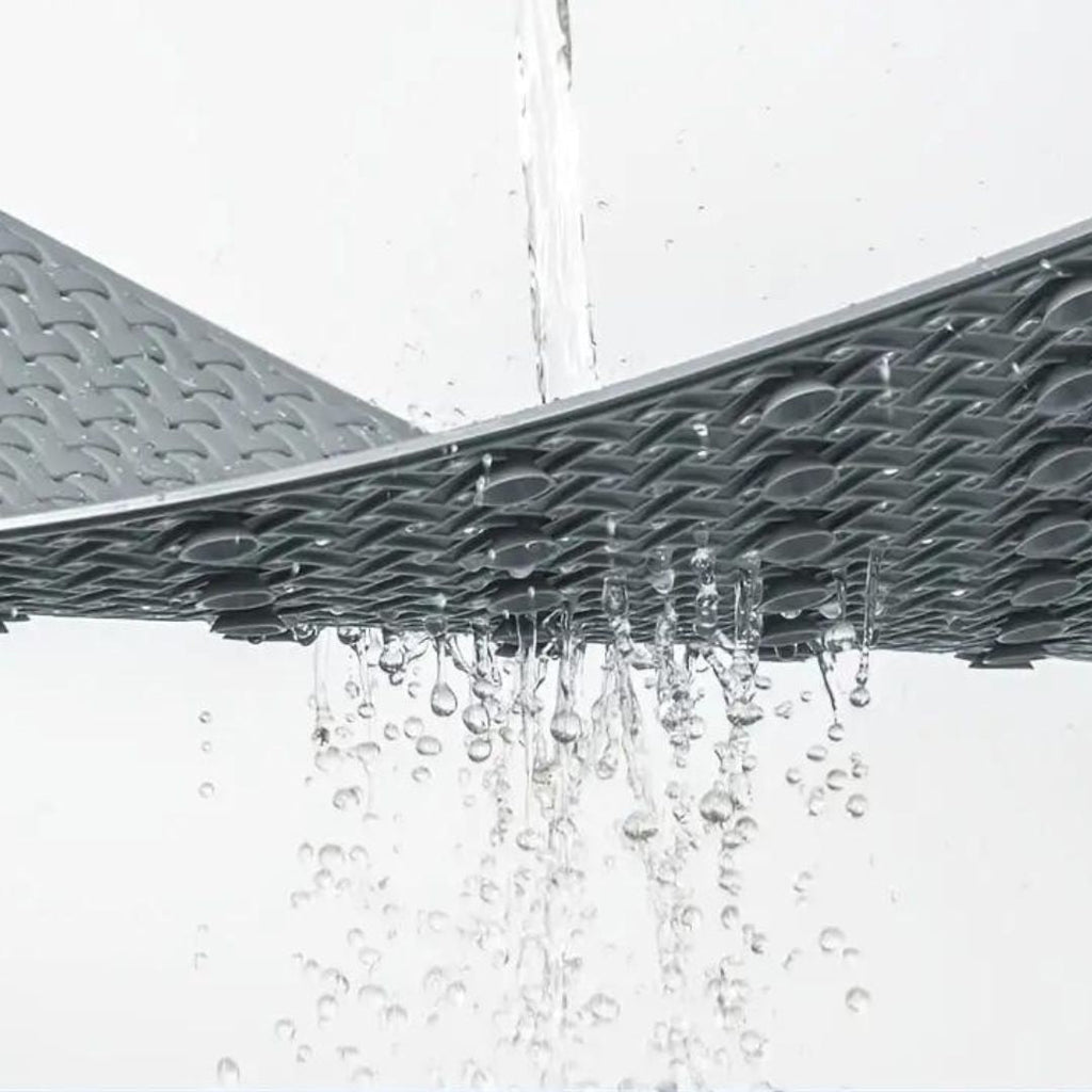 Non-Slip Bathtub Mat with Suction Cups Quick Drying Rubber Bath Mat Anti-Slip Shower Mat for Bathtub Safety for Elderly and Children