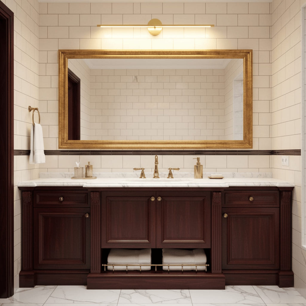 Minimalist Metal Linear Wall Light With Warm LED Glow — Ashbury Home & Living