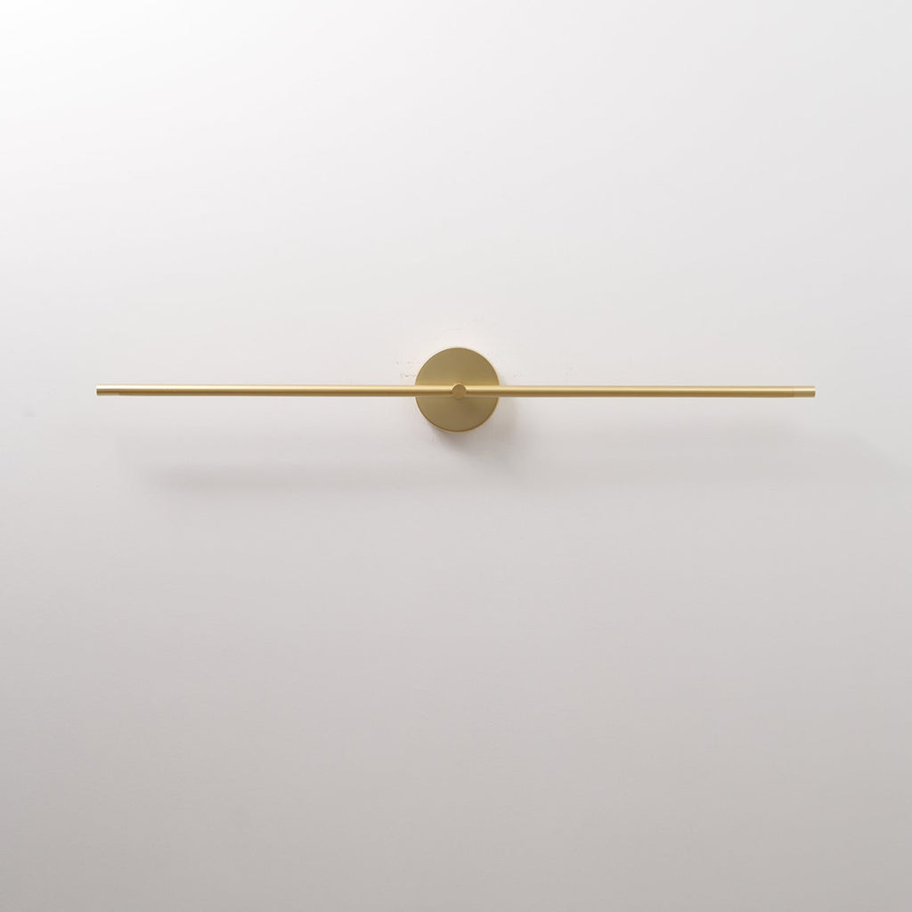 Minimalist Metal Linear Wall Light With Warm LED Glow — Ashbury Home & Living