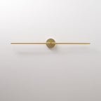 Minimalist Metal Linear Wall Light With Warm LED Glow — Ashbury Home & Living