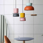Dual-Layer Zinc Alloy Dome Pendant Light