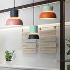 Dual-Layer Zinc Alloy Dome Pendant Light