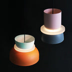 Dual-Layer Zinc Alloy Dome Pendant Light