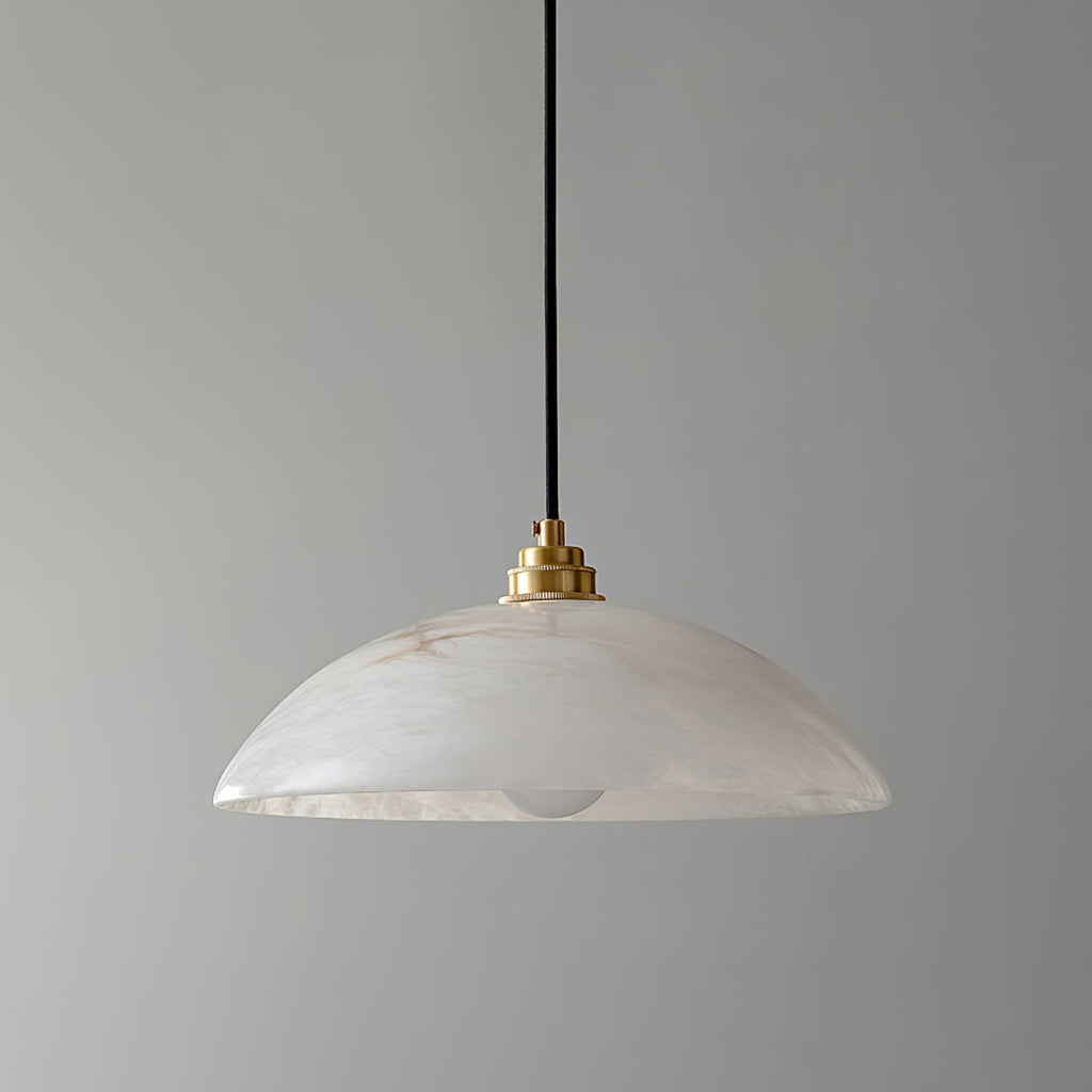 Modern Marble and Copper Pendant Light for Dining Room — Ashbury Home & Living