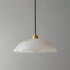 Modern Marble and Copper Pendant Light for Dining Room — Ashbury Home & Living