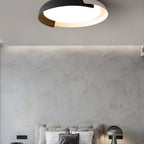 Modern Wood Flush Mount Ceiling Light for Living Room — Ashbury Home & Living